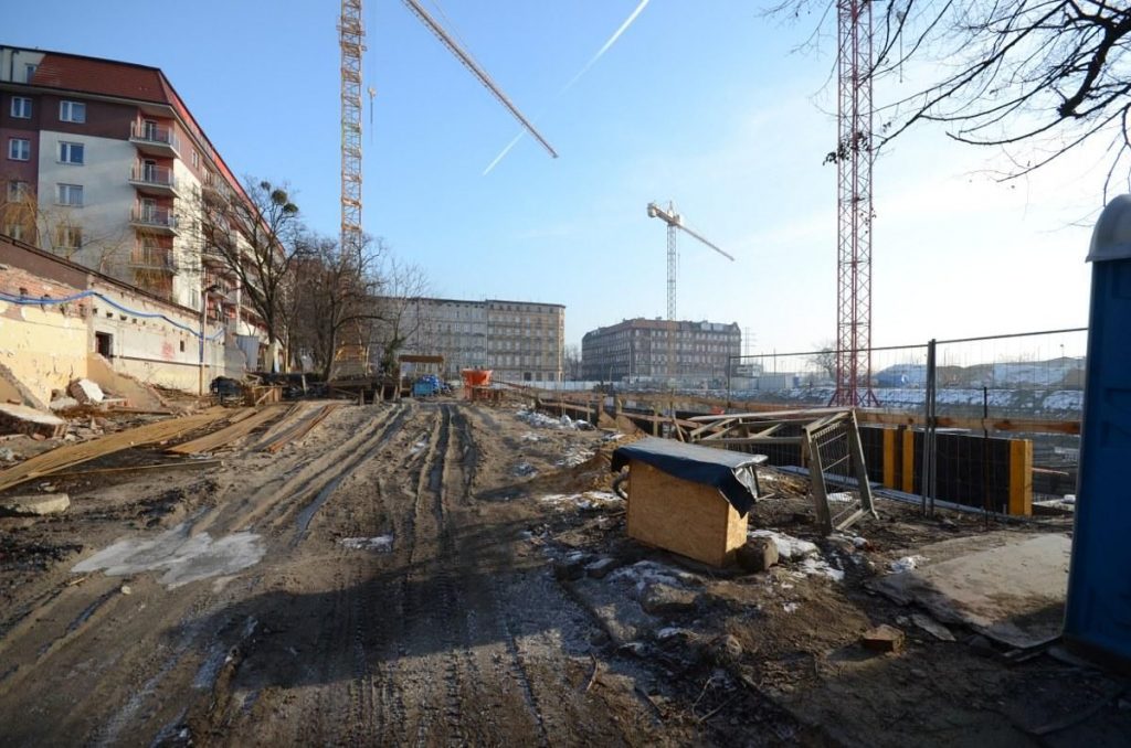 inwestycja mieszkaniowa we Wrocławiu - budowa bloku